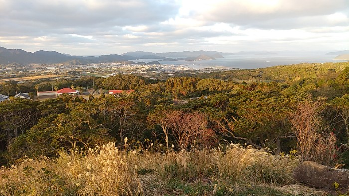 鬼岳展望台より