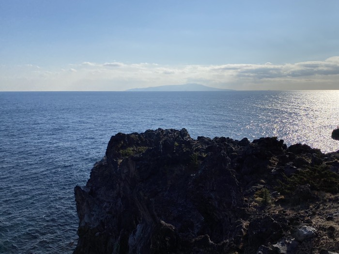 伊豆大島を眺める③