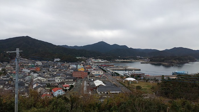 鯨見山展望台 より