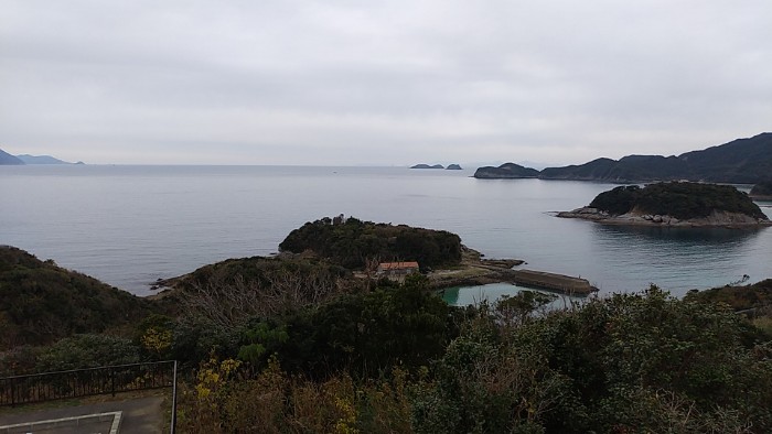 鯨見山 展望台より