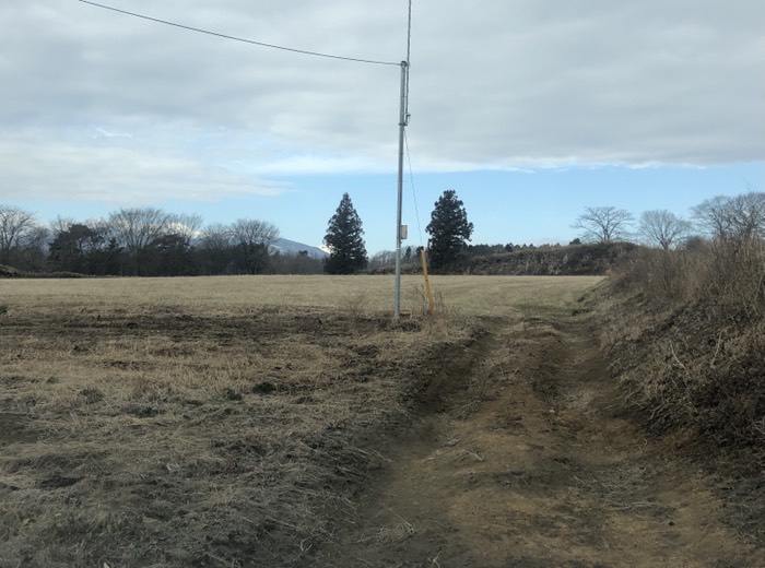 那須連山がよく見える
