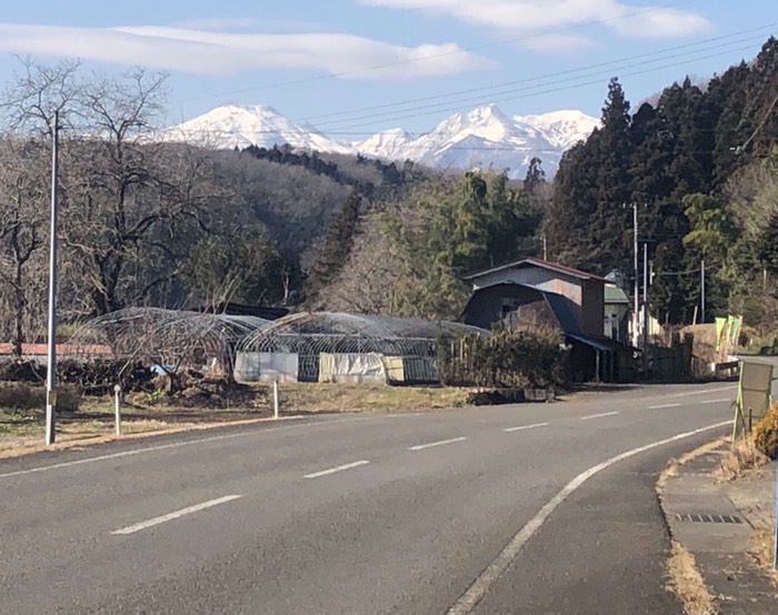 那須高原から白河へ抜ける道