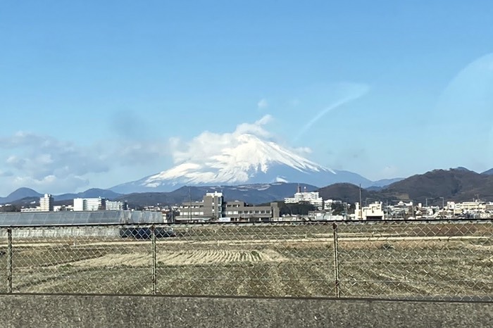 富士山もほぼバッチリ見えました