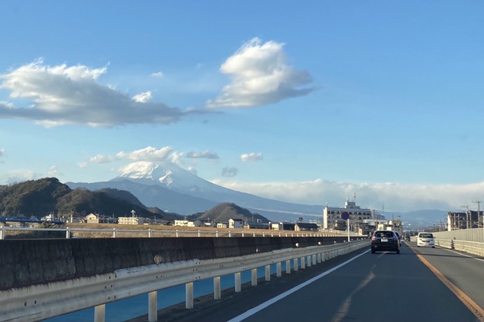 富士山また見えました！