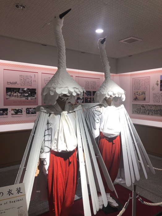 鷺舞の衣装