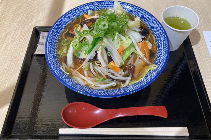 野菜たっぷり中華そば