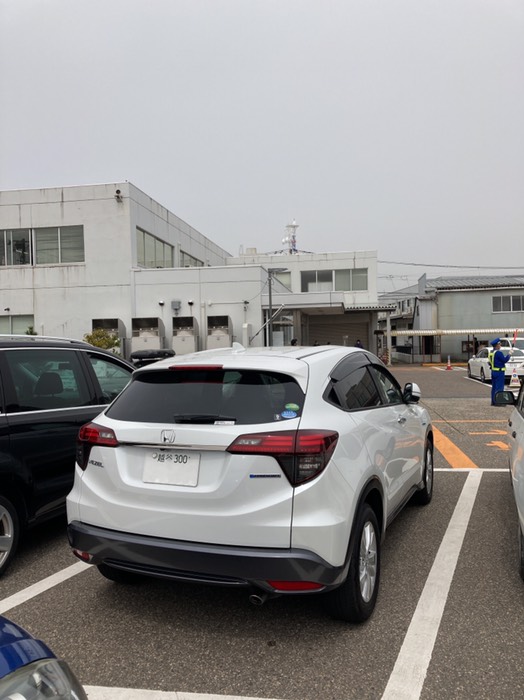 「新潟」到着！