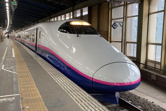 ここから新幹線