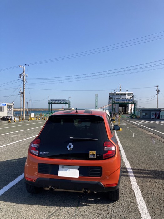 伊良湖ﾌｪﾘｰﾀｰﾐﾅﾙ到着！