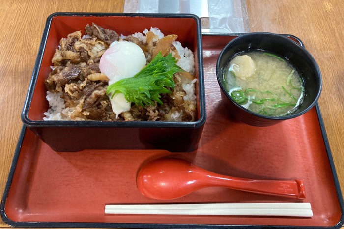 近江牛の牛めし重