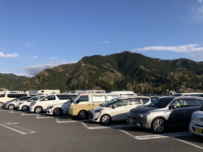 御殿場SAにて休憩