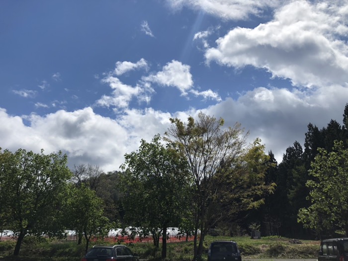 ログハウスどんぐり　駐車場