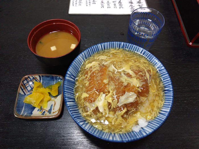 加登屋食堂 あんかけかつ丼