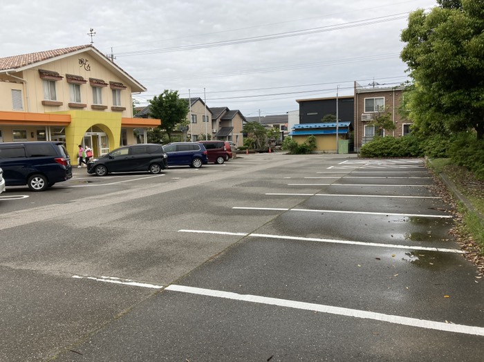 スタート地点の駐車場