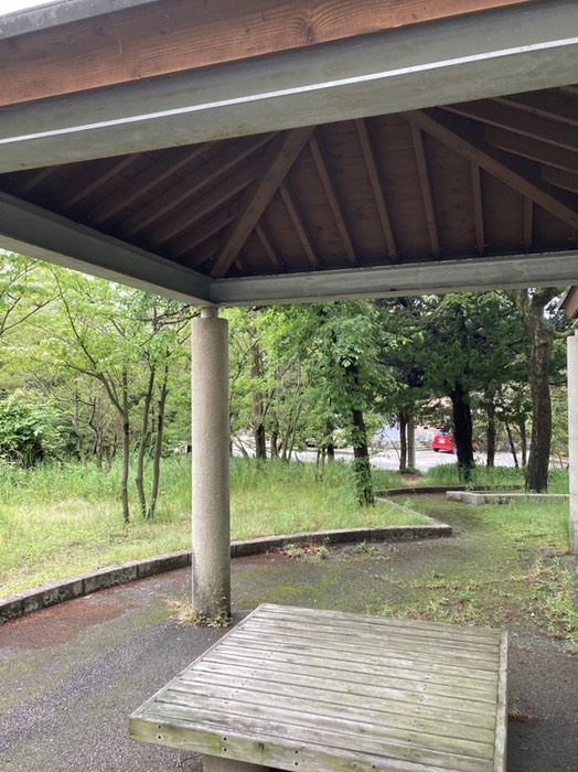 唯一の道が分かりにくい場所