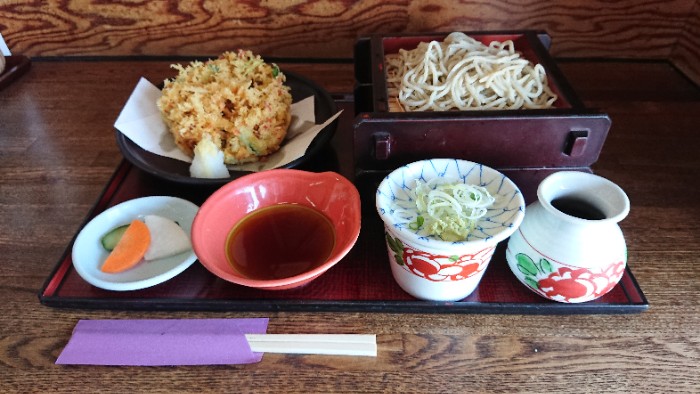 かき揚げ天せいろ