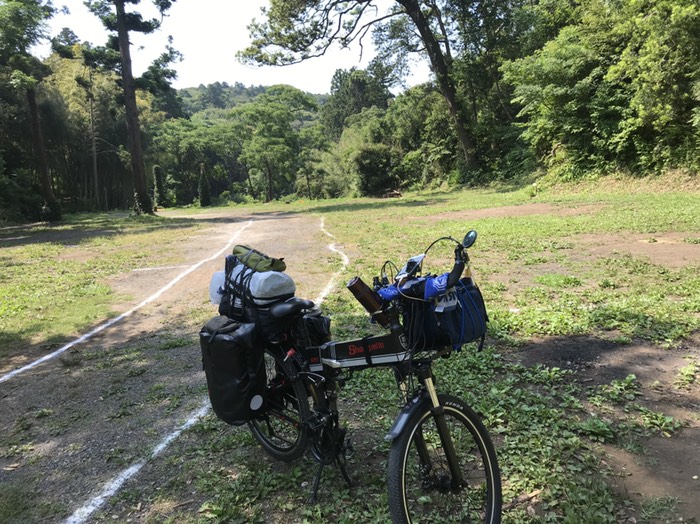 4日目出発　オレンジ村オートキャンプ場