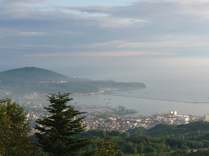 毛無山展望台から