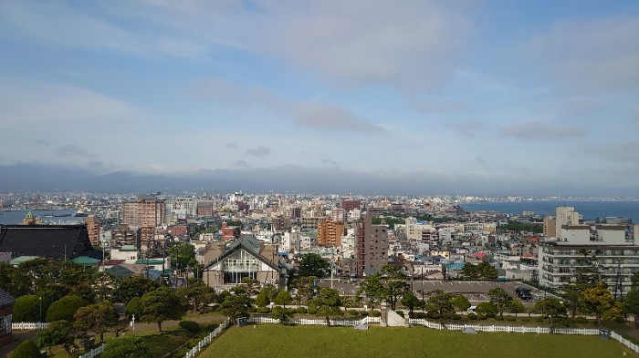 近くの上水場から