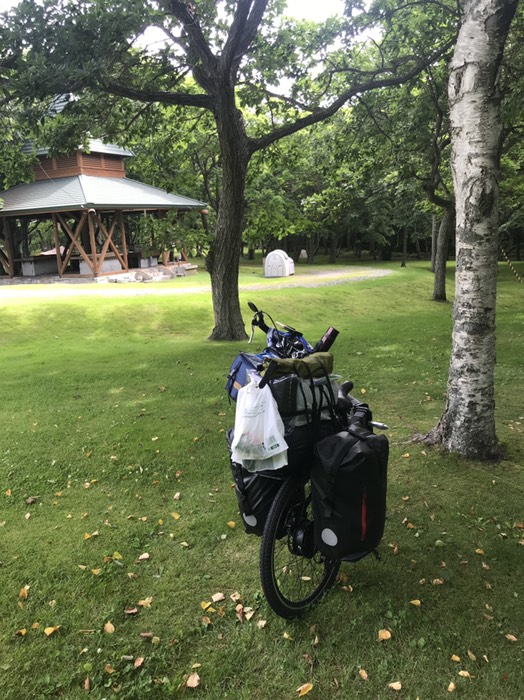 100人浜オートキャンプ場出発