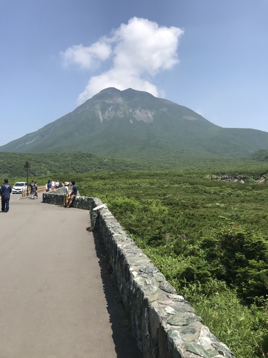 知床峠から羅臼岳
