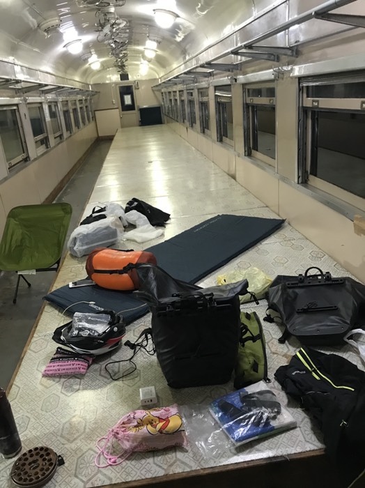 列車のキャンプ