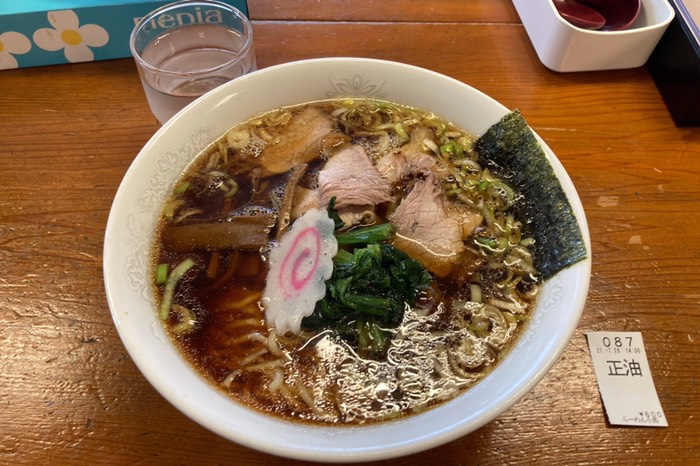 正油ラーメン