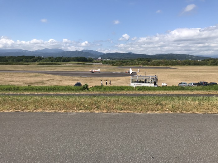 グライダー試乗