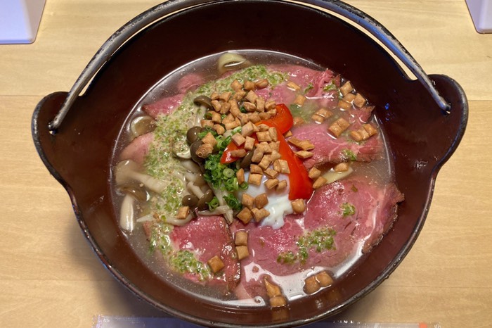 冷やし黄金ほうとう