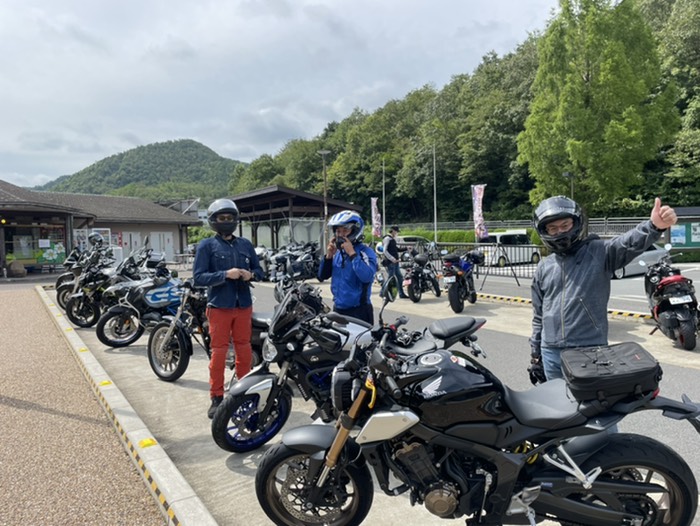 道の駅　瑞穂の里・さらびき(出発)