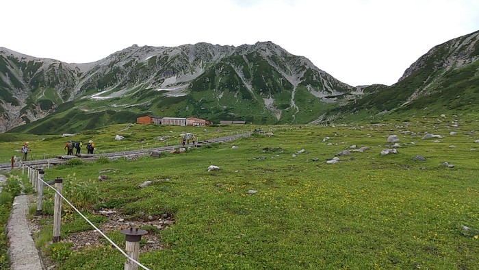 雄山・大汝山・富士の折立