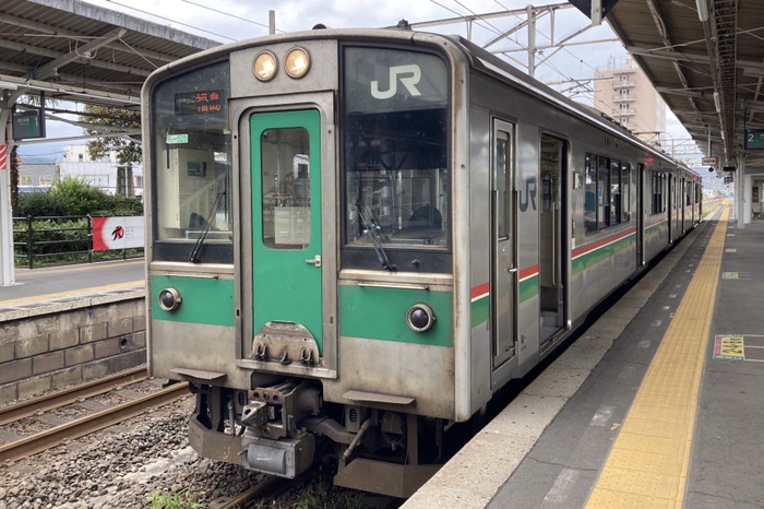 在来線乗り継いで帰りますよー