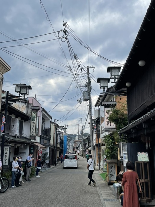 出石町の街並み
