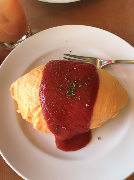 チキンオムライス