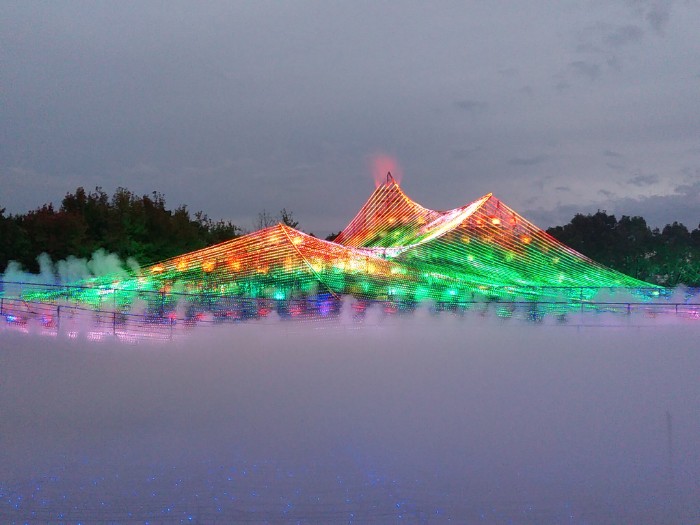 雲海 なばなの里イルミネーション