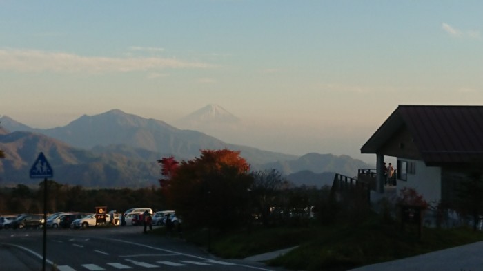 清泉寮からの富士山