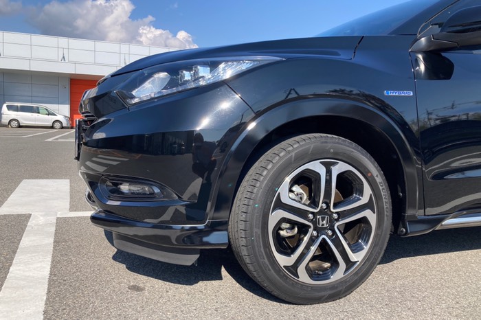 ナンバー枠分全長伸びました