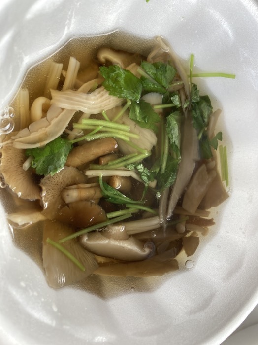 こんな旨いキノコ汁ははじめて