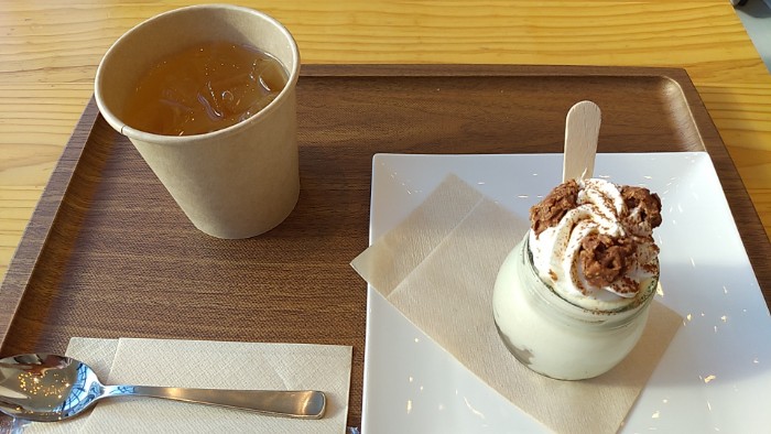 ティラミス＆りんごジュース