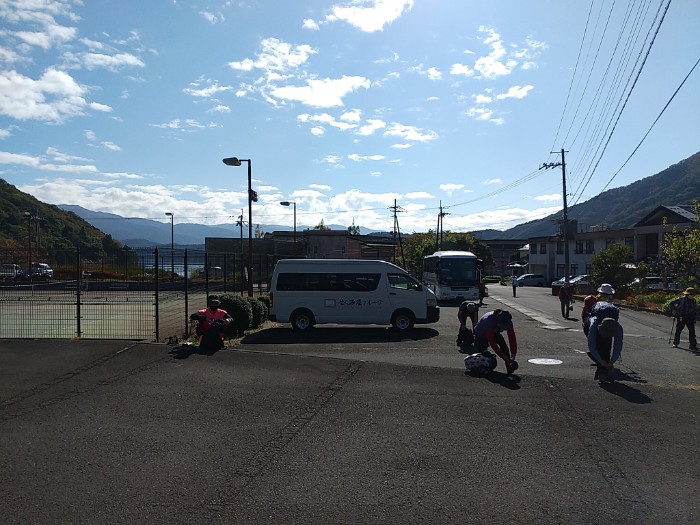 ホテル水月花駐車場