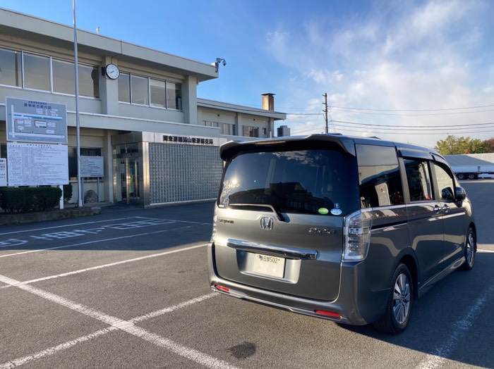 「山梨」到着！