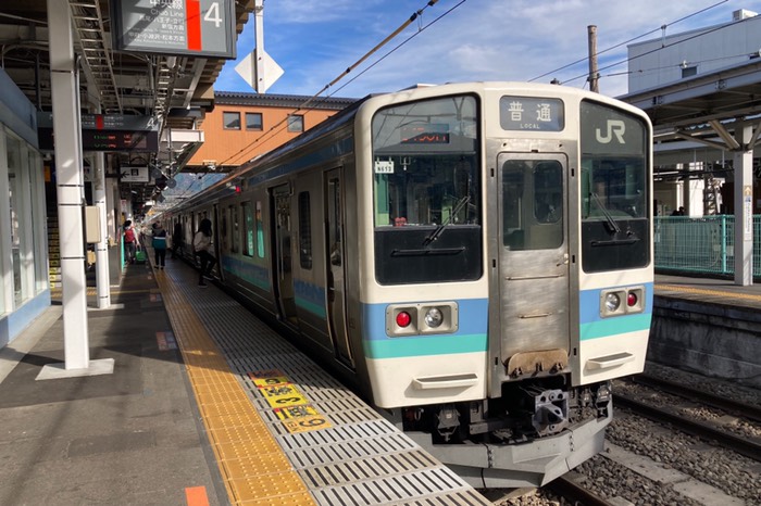 ここら辺だとSuicaで乗換できて楽チン♪