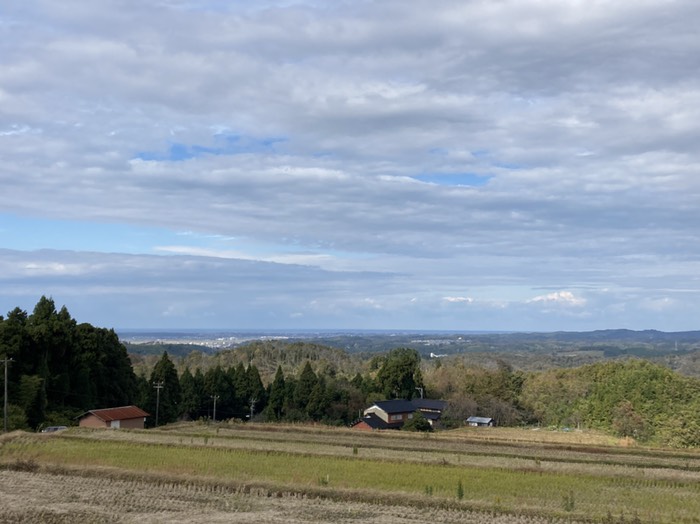 梨ノ木平山手前の眺望が良い所