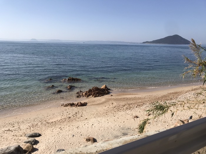 糸島市塩プリン工房までの道