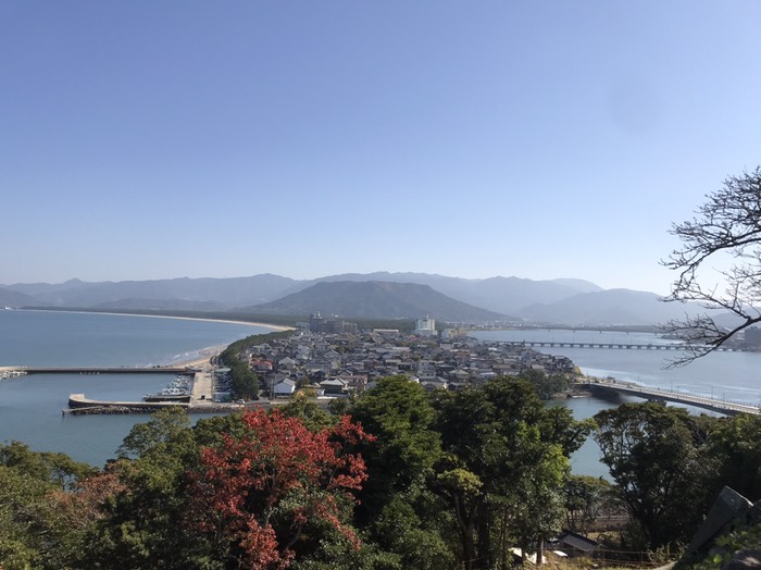 唐津城からの眺め