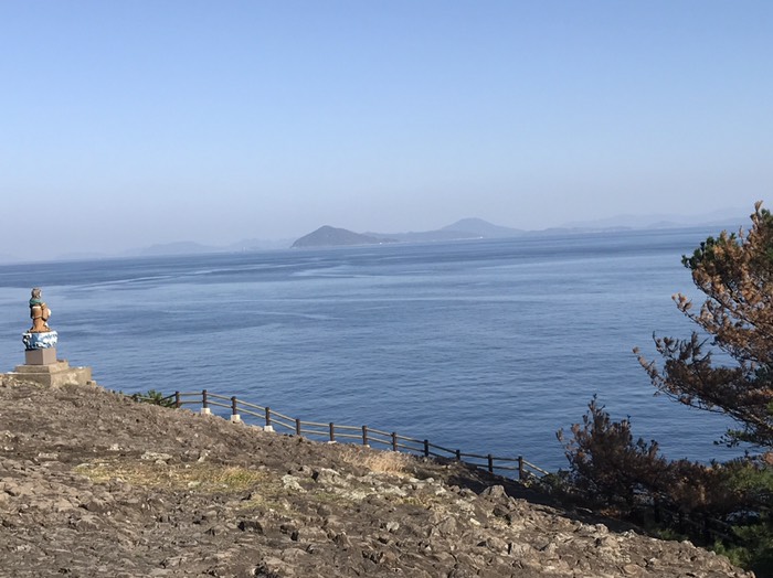 七ツ釜までの遊歩道