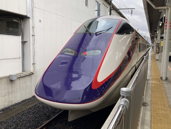 新幹線乗ります！