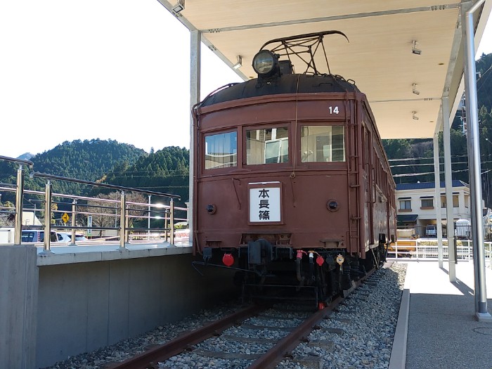 旧田口線電車展示