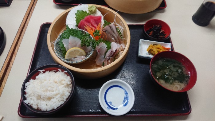 お刺身四点盛り定食