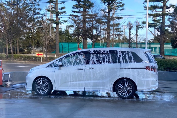 手洗い洗車